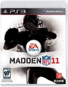 Teaser Box Art for Madden NFL 11 on the Playstation 3