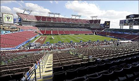 Raymond James Stadium in Tampa, FL