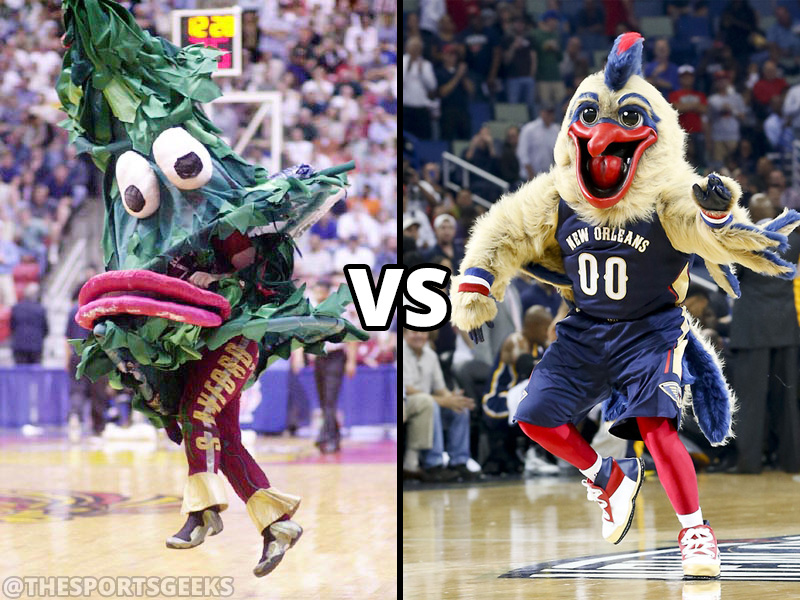 Stanford Tree vs New Orleans Pelican